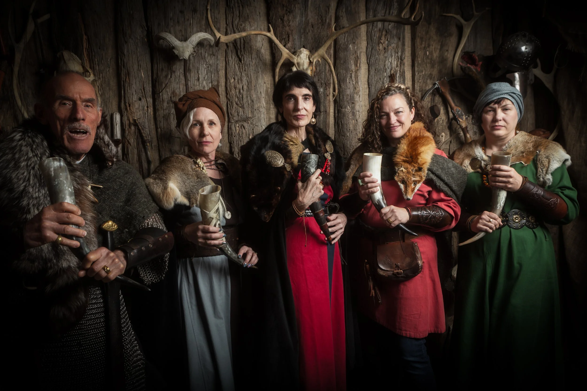 Mink Viking studios portrait