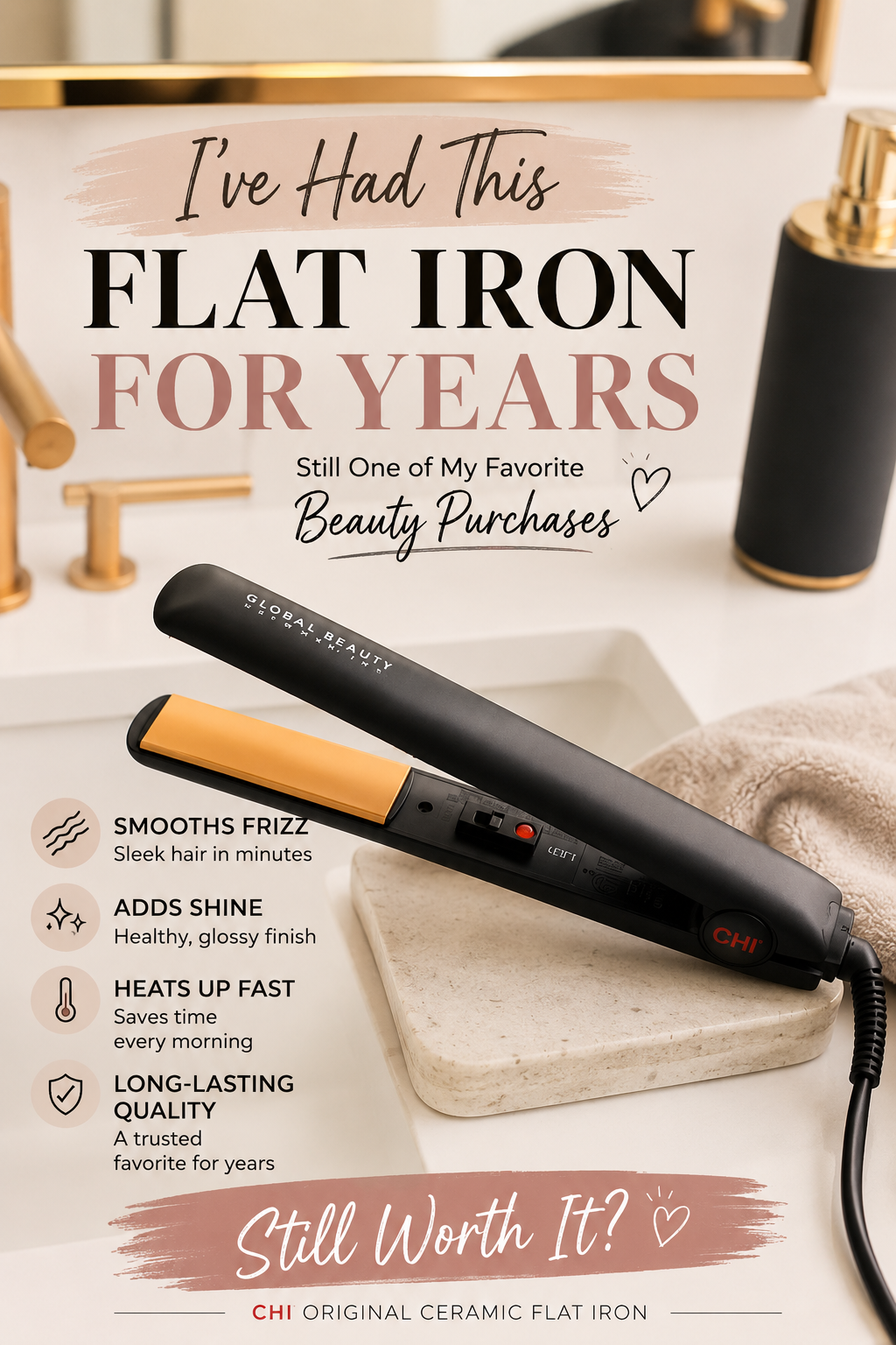I've Used This CHI Flat Iron for Years and Still Love It