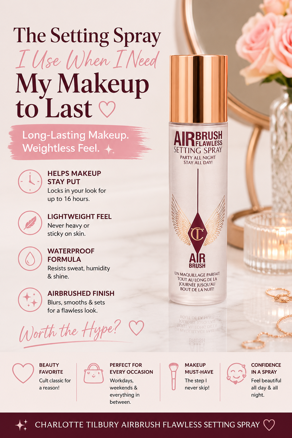 Charlotte Tilbury Setting Spray Review: Why It's a Beauty Favorite