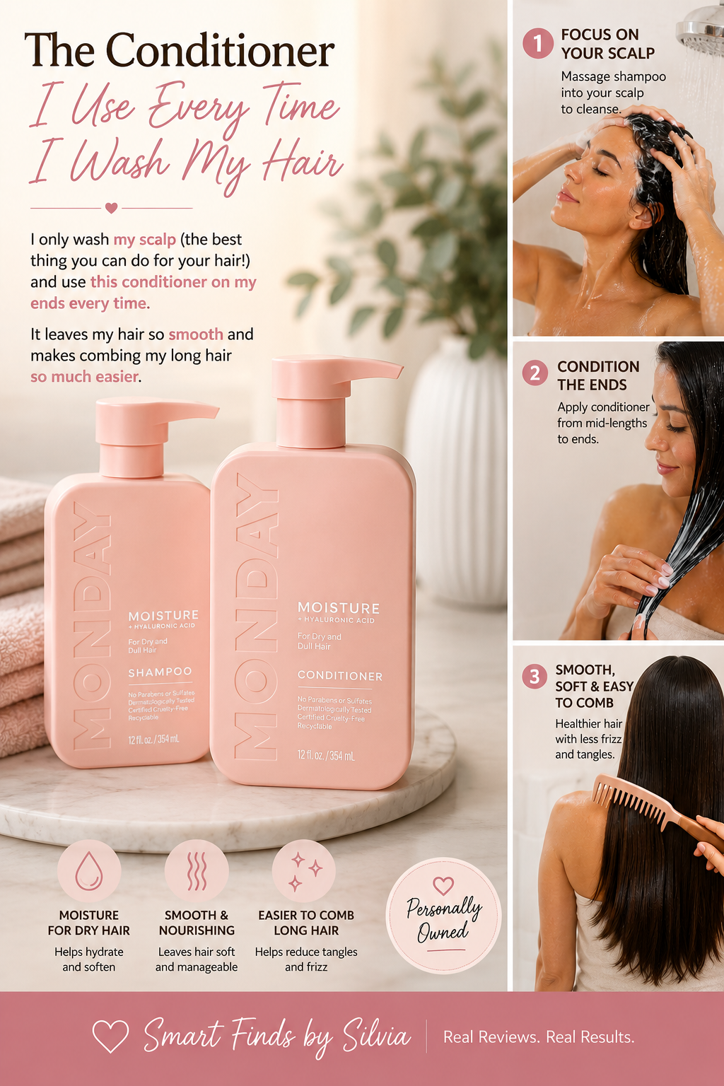 My Secret for Smooth, Easy-to-Comb Hair