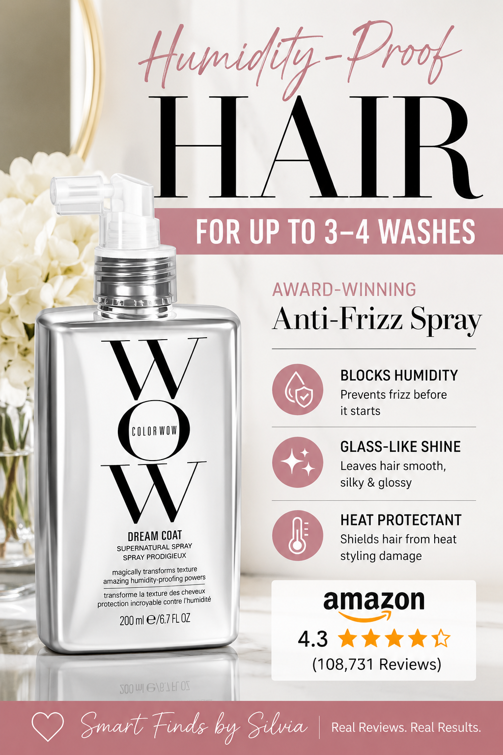 Color Wow Dream Coat Review: The Anti-Frizz Spray That Survives Humidity for Days