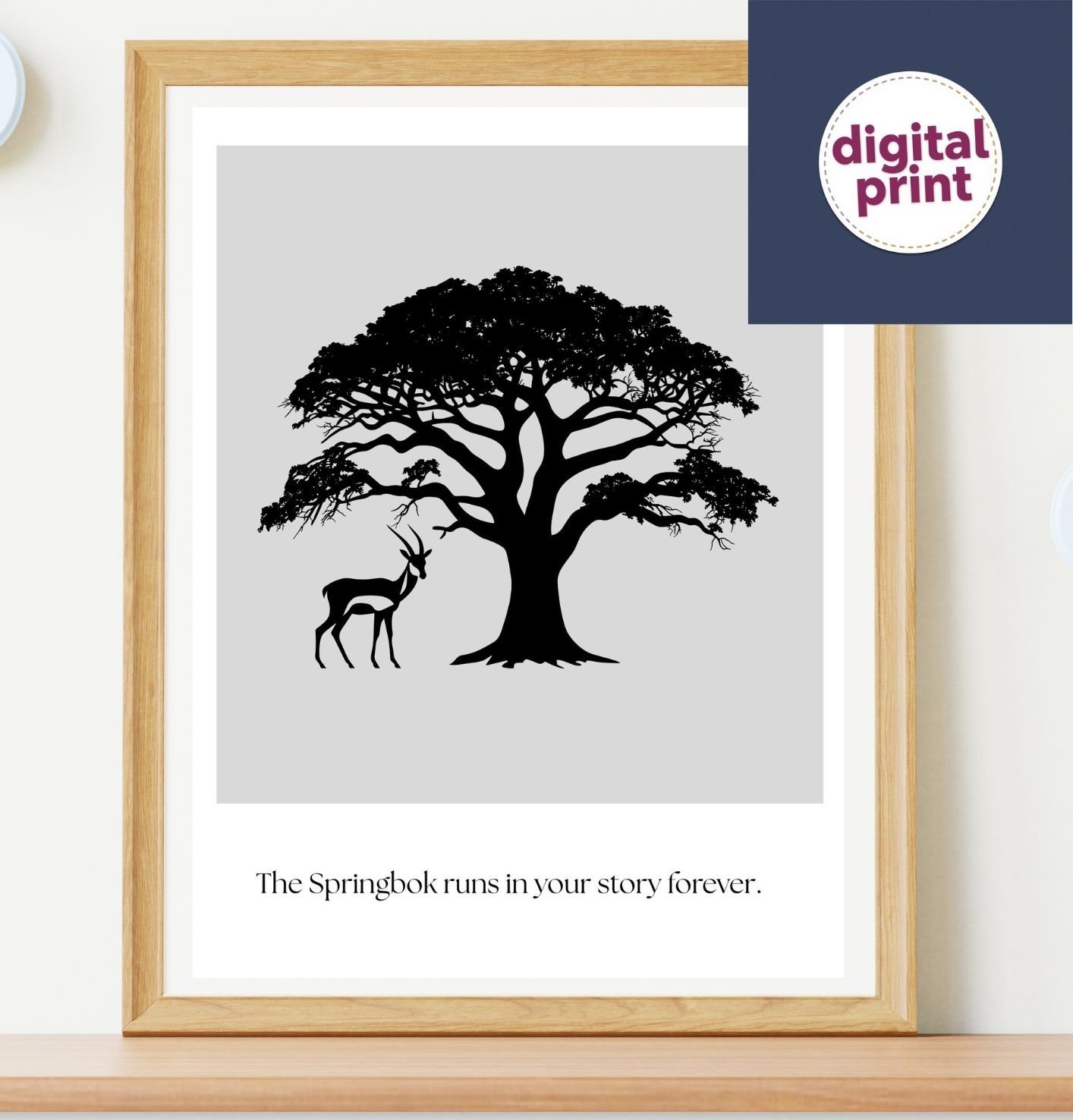 Leap of the Springbok A5-Digital Download