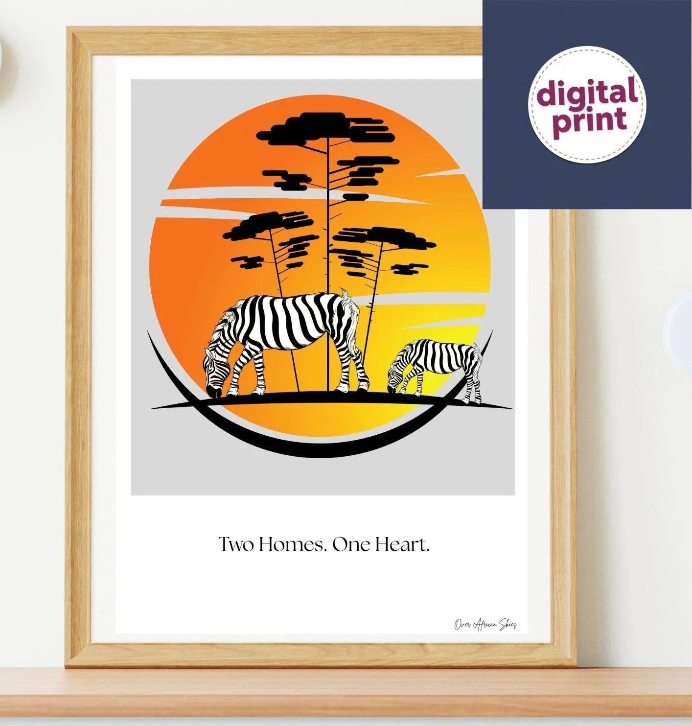 Serengeti Sunrise A5-Digital Download