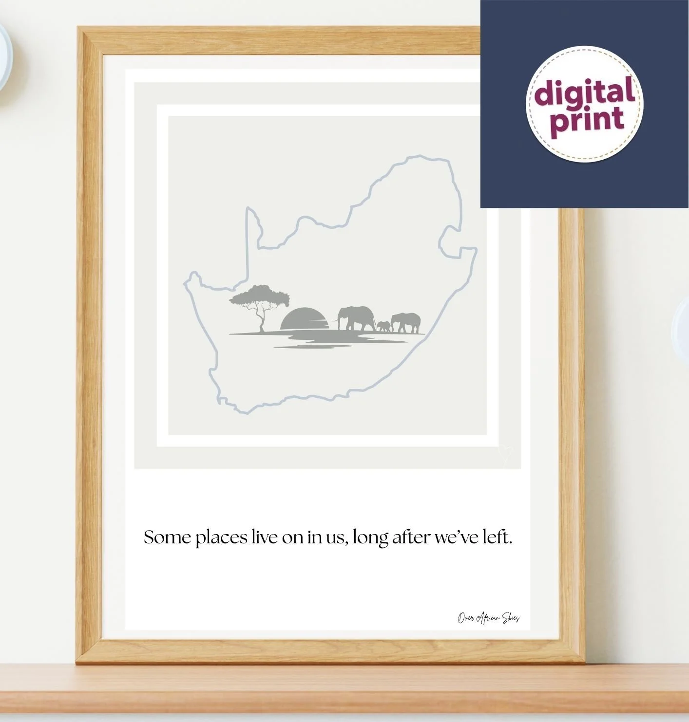 Elephant Heartbeat A5-Digital Download