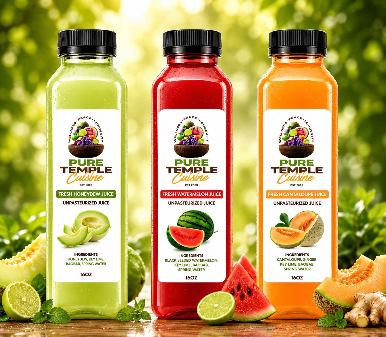 3-Day Melon Cleanse (8 Juices)