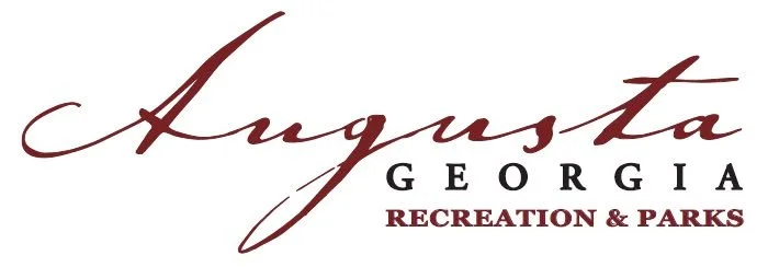 Augusta Parks and Recreation Department logo used to show that they have been a customer of patrick the magician. 