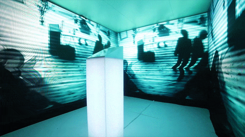 STARZ/American Gods SXSW:
Seven immersive installations, each pulling fans deeper into the world of American Gods. Experiential rooms, interactive elements, wall to wall LEDs, holograms, a neon-controlled board, and even a custom Zoltar style fortune