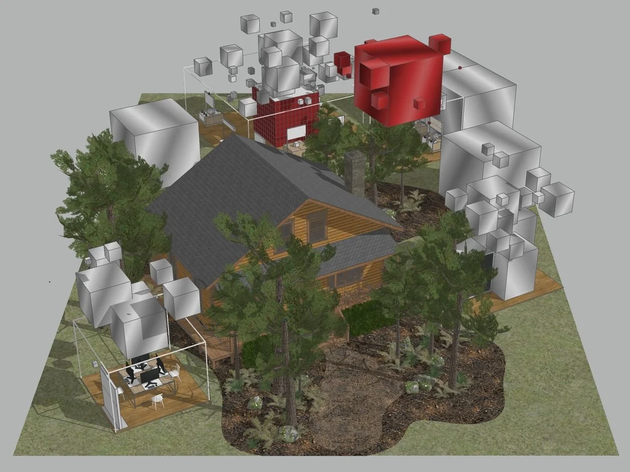 “Knock at the Cabin” at CES We didn’t just show Canon’s newest technology, we immersed participants in it. By transforming a "Knock at The Cabin" movie into a fully interactive, visceral experience, we shattered expectations and redefined what people