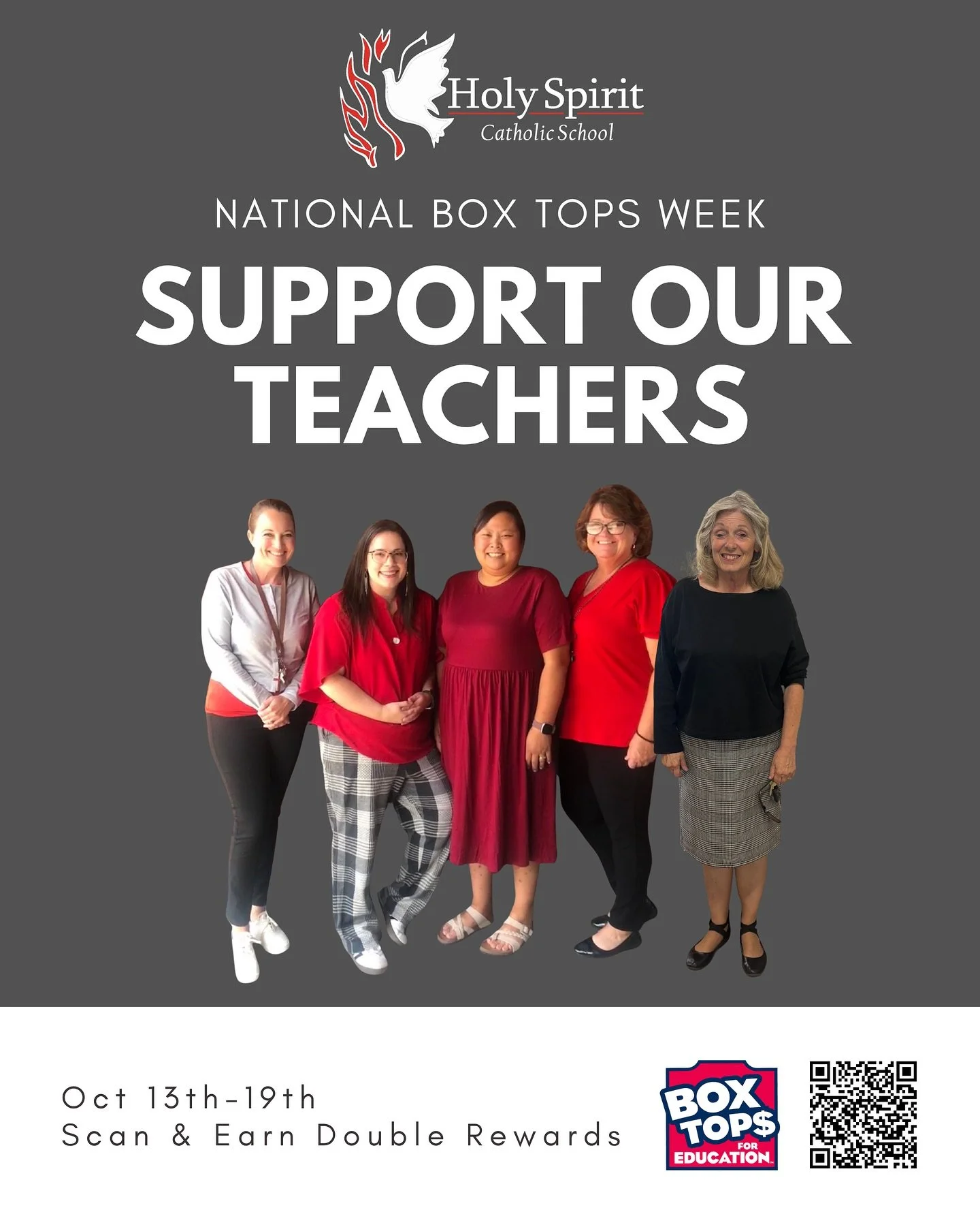 🎉 It&rsquo;s NATIONAL BOX TOPS WEEK 🎉

From Oct 13th-19th, scan your receipts and earn double rewards on participating products!

100% of our Box Tops earnings goes directly to our amazing teachers for classroom supplies, field trips and more! 😀

