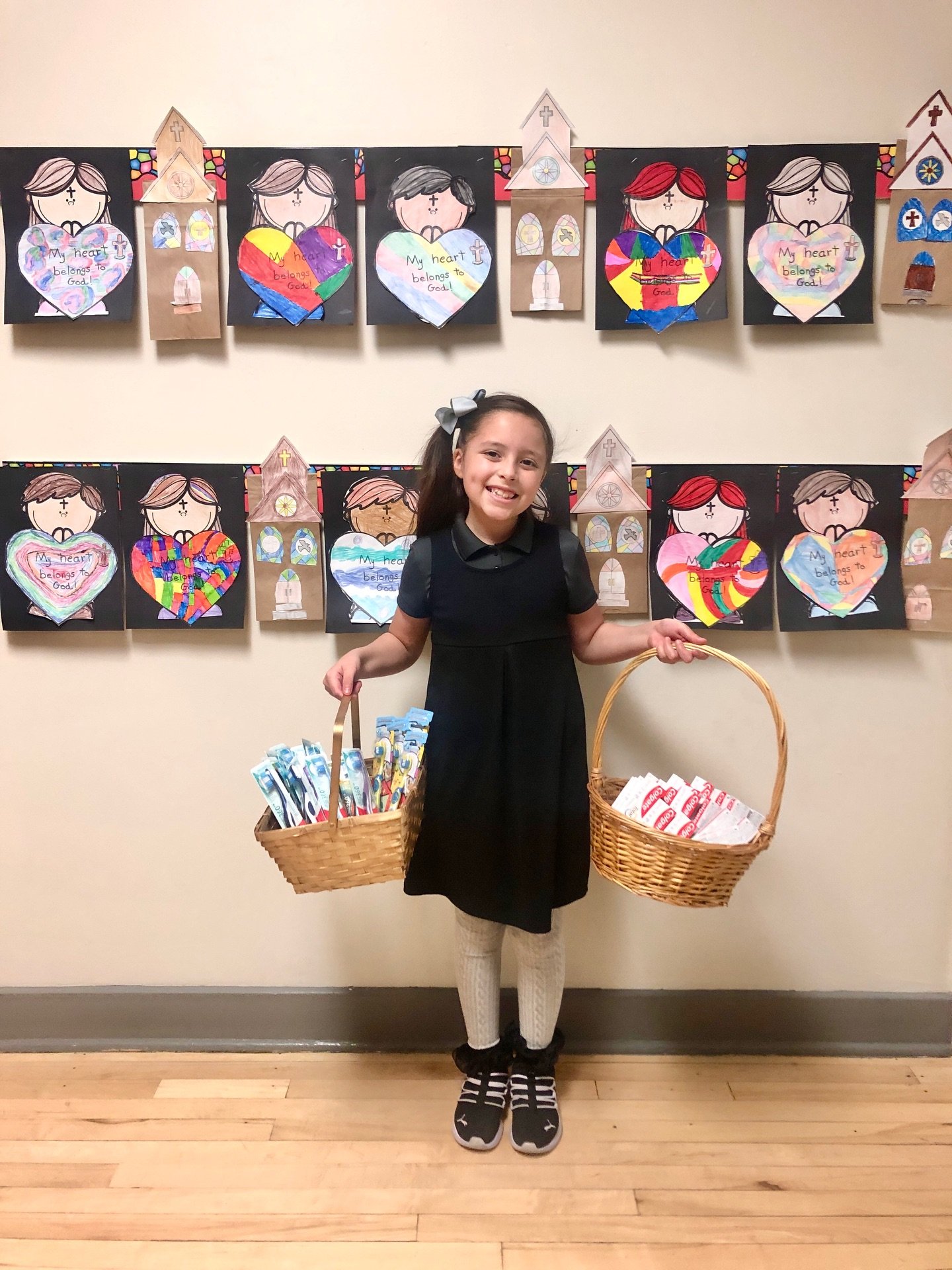 This Lent, our students are putting faith into action by collecting items to create 80 Blessing Bags (hygiene kits) for our local St. Vincent de Paul 💜

We are gathering:

🕊️ Bars of soap
🕊️ Wash cloths
🕊️ Toothbrushes &amp; toothpaste
🕊️ Deodor