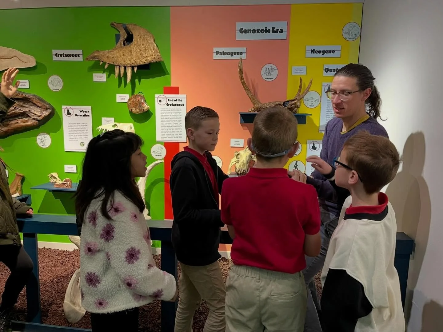Fourth &amp; Fifth Grade had a great time exploring the Idaho Museum of Natural History this week! 🦕 Students learned about fossils, dinosaurs, and even enjoyed a special behind-the-scenes tour.

A special thank you to the Idaho Museum of Natural Hi