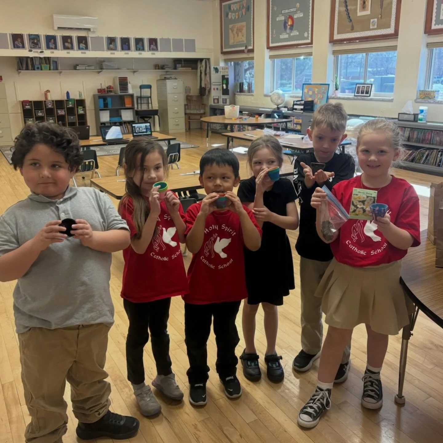 Celebrating new life this spring season 🌷 With the help of our wonderful PTC, students painted pots and planted seeds! A beautiful reminder of growth, renewal, and God&rsquo;s creation. Wishing everyone a blessed spring break! ❤️

#morethanaschool #