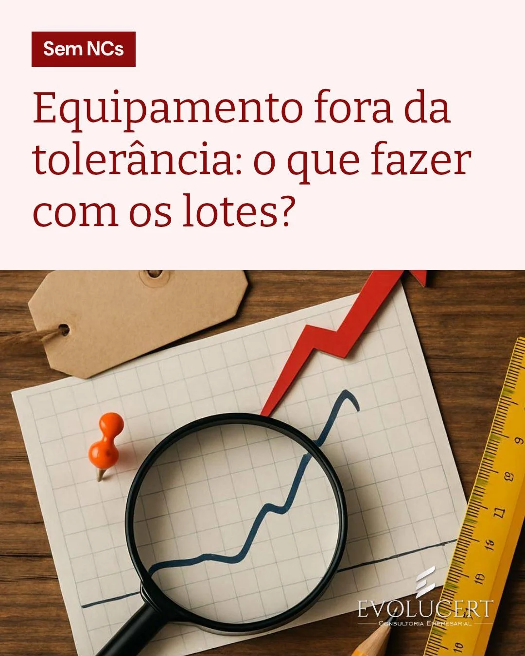 Um desvio pode virar recall interno 😬 aten&ccedil;&atilde;o total.

Detectou instrumento fora da toler&acirc;ncia? Isole j&aacute; o equipamento 🔧, identifique com tag e defina: corrigir, recalibrar ou descartar. Nada de uso &ldquo;s&oacute; hoje&r