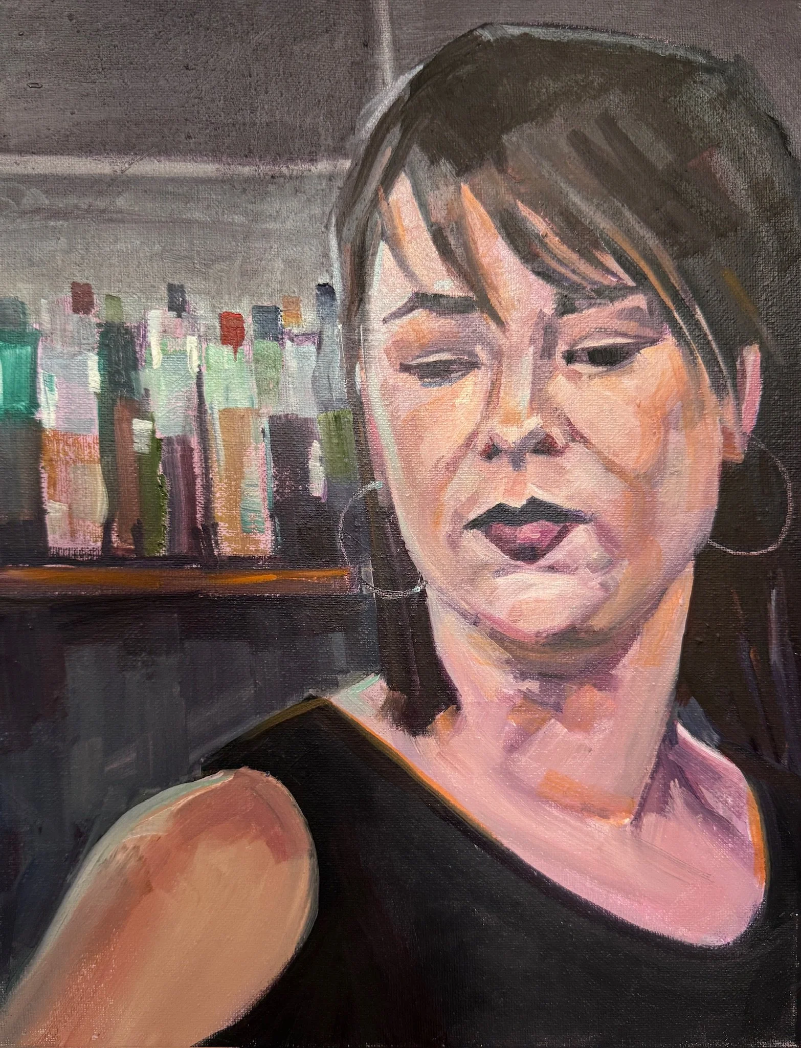 Sassy - 11 " x 14" - $140