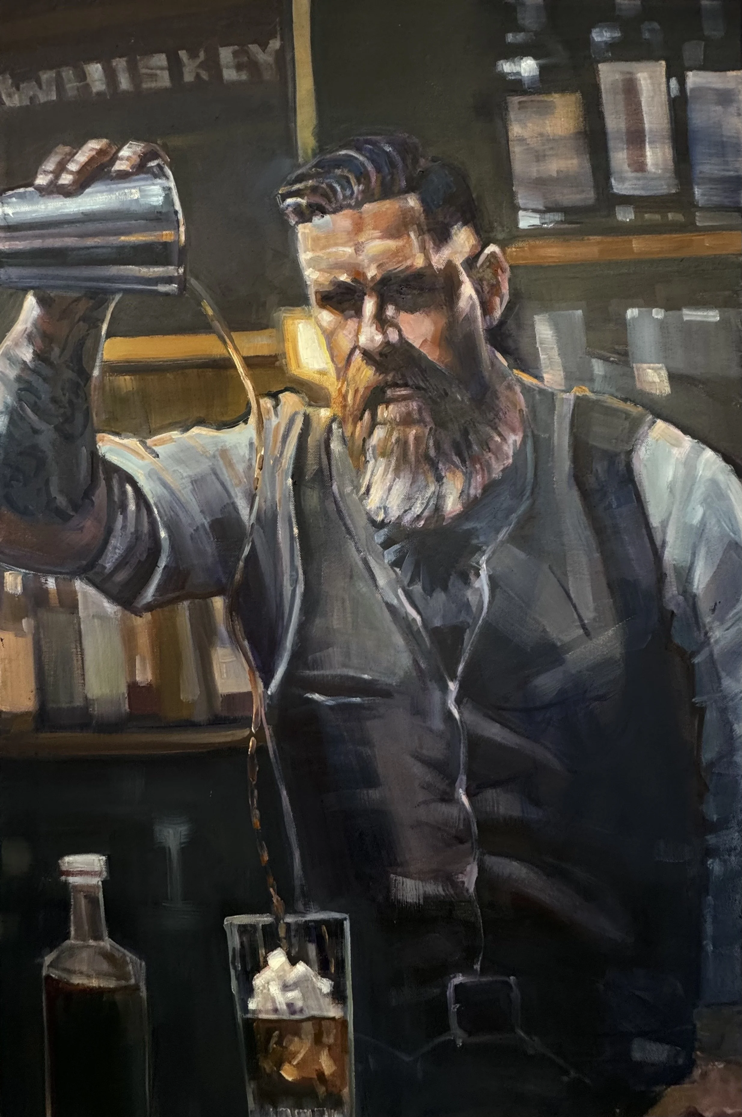Mixologist - 24" x 36" - $380