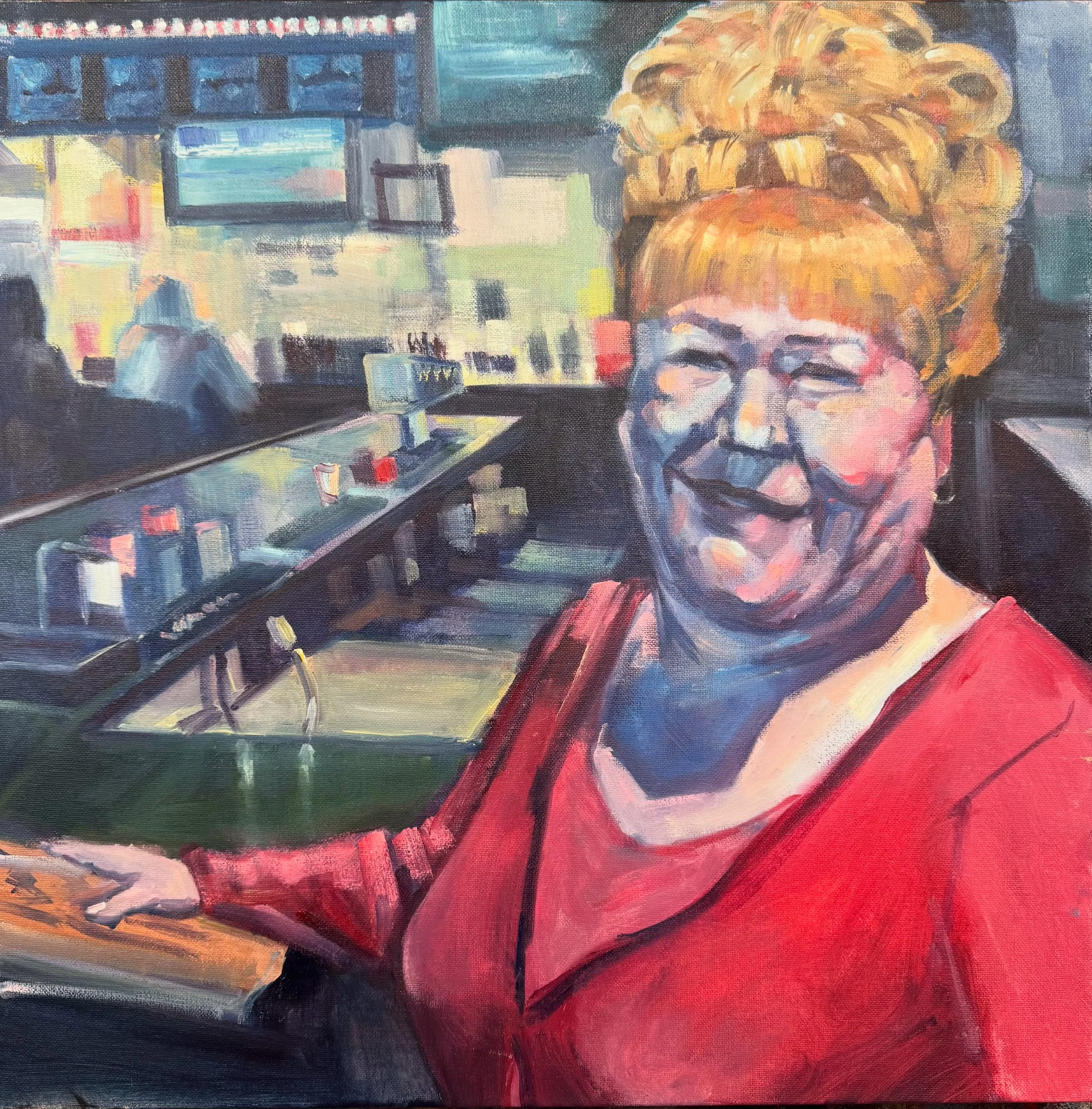 Sunny - 20" x 20" - $320