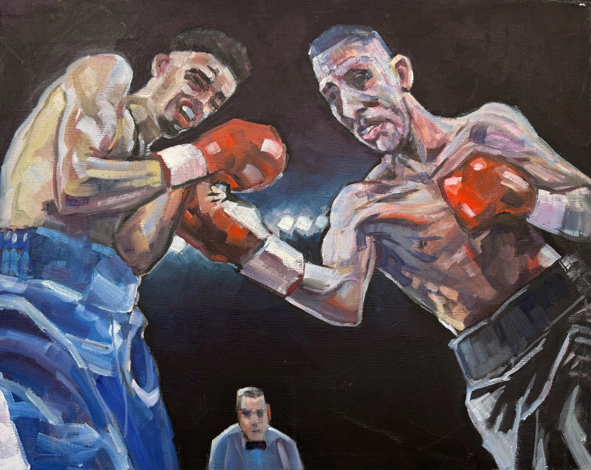 Ring Side - 16" x 20" - $240