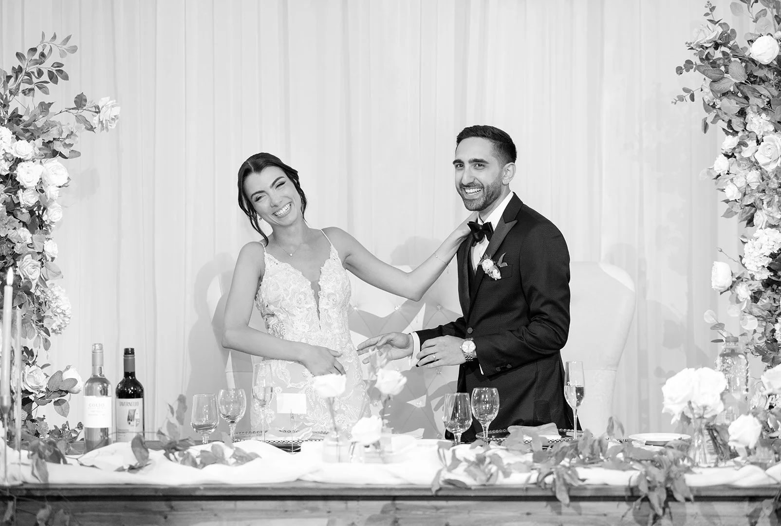 wedding reception candids