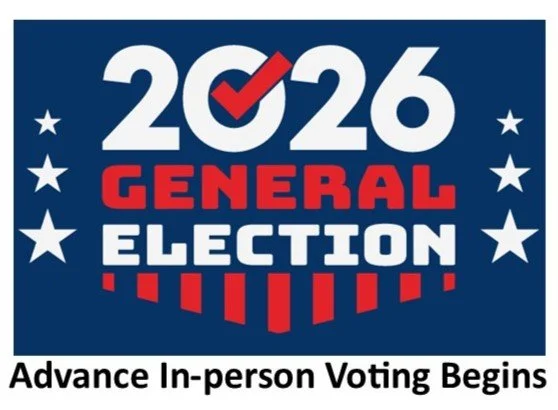 Advance In-person Voting Begins
