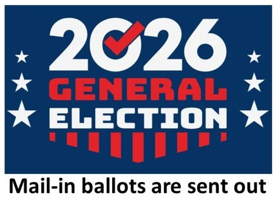 Mail-in ballots are being sent out starting today