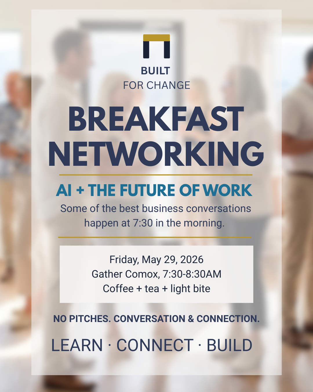 Built for Change Breakfast + Networking: AI and the Future of Work with the Growth Partners