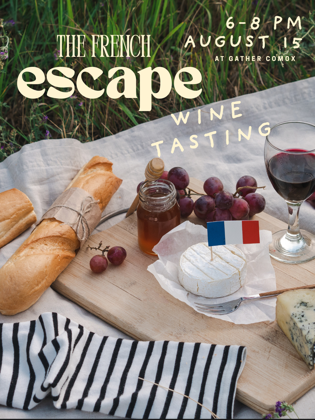 The French Escape Wine Tasting by The Wild Vine