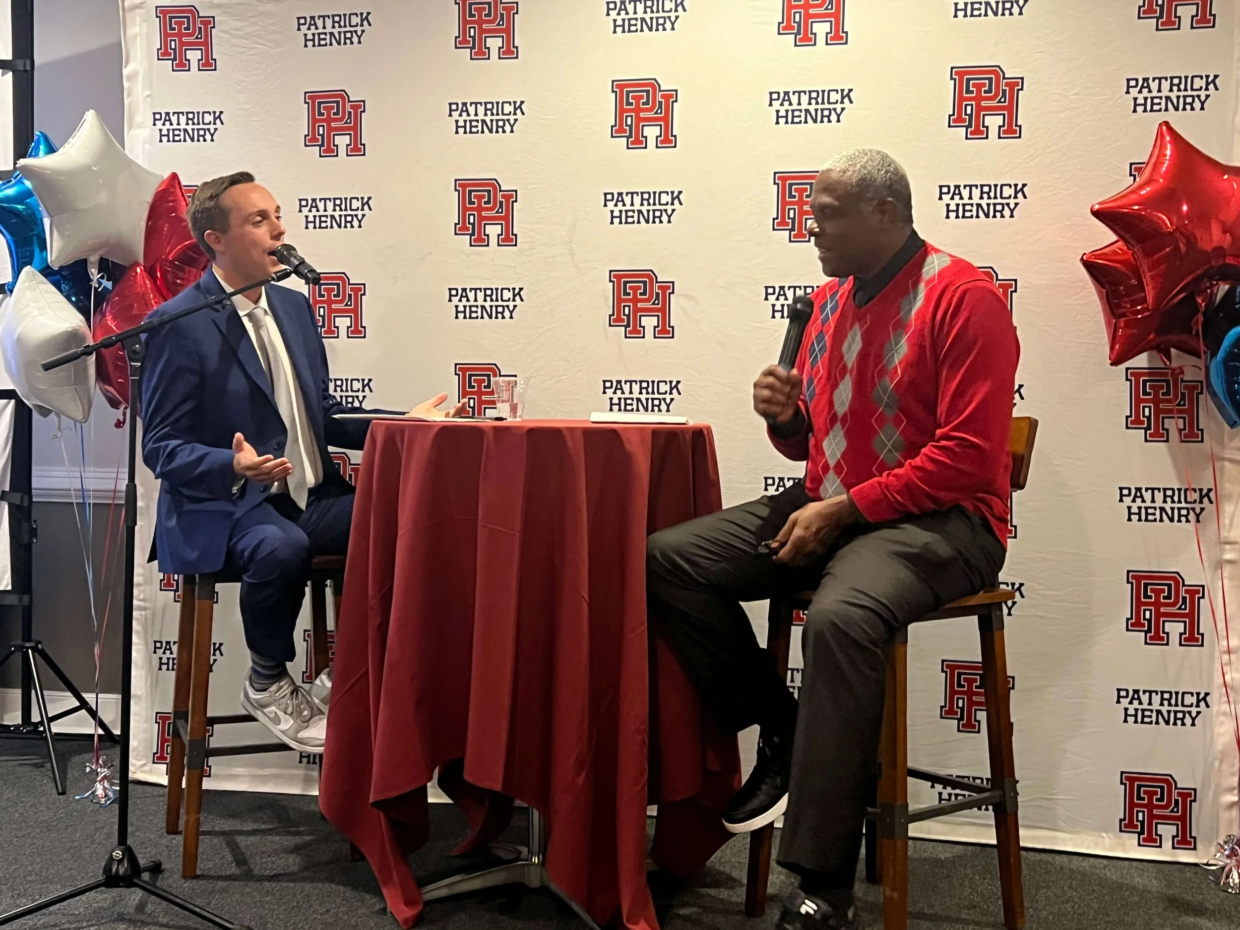 Evan Hughes and Earl Kinney