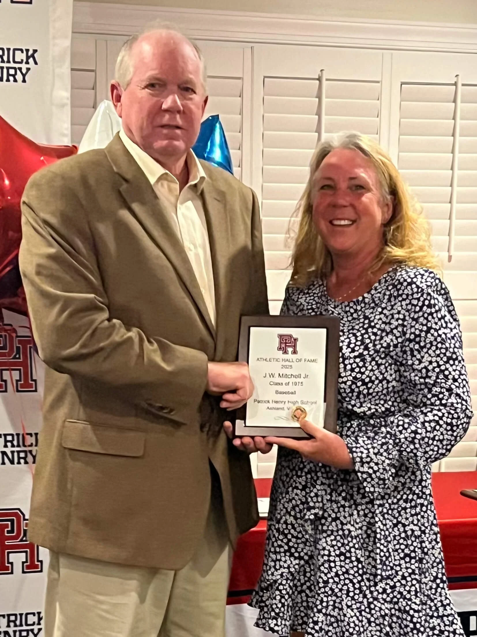 JW Mitchell and Jackie Buchanan