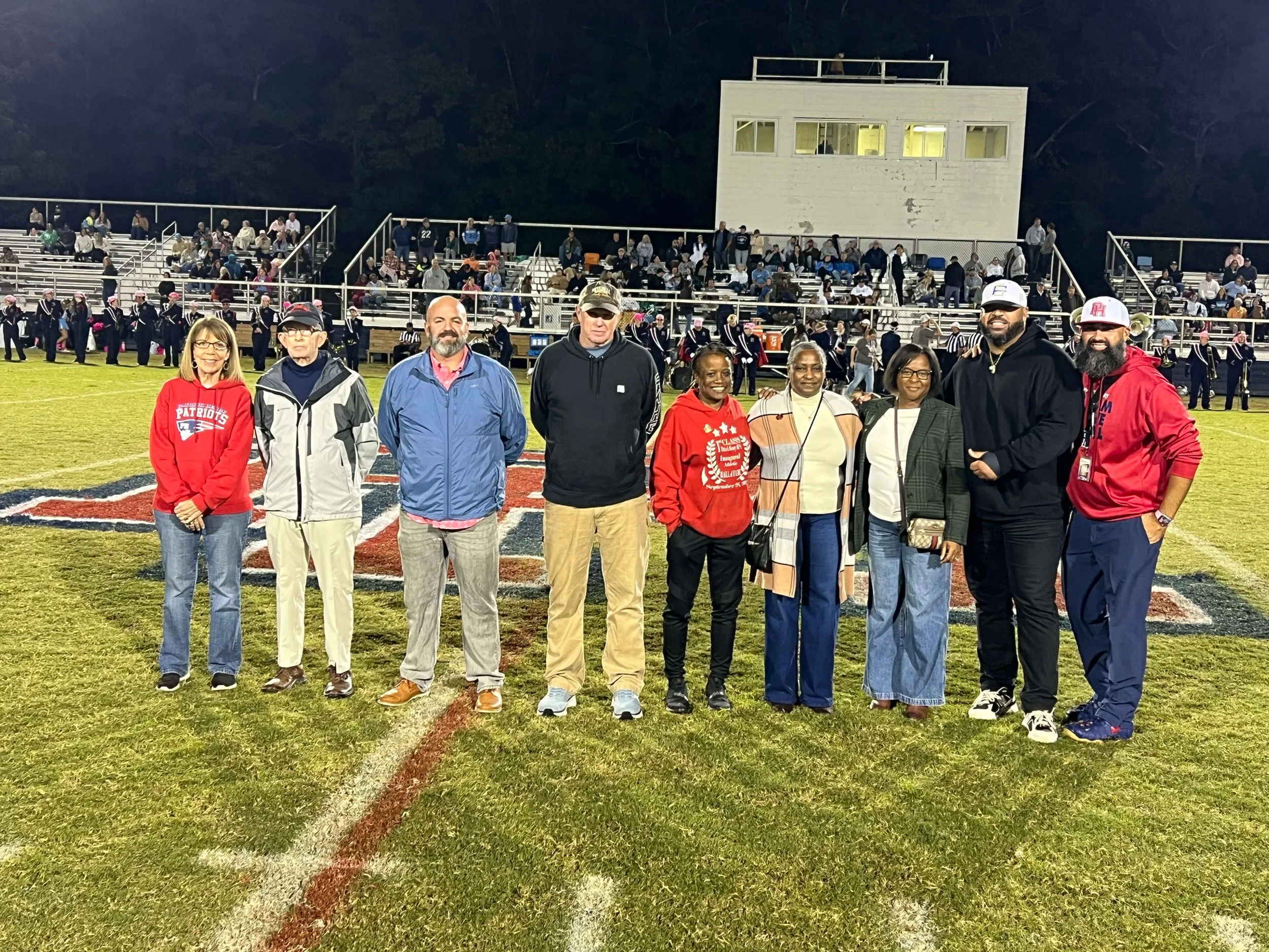 2025 Hall of Fame members with Chris Martinez