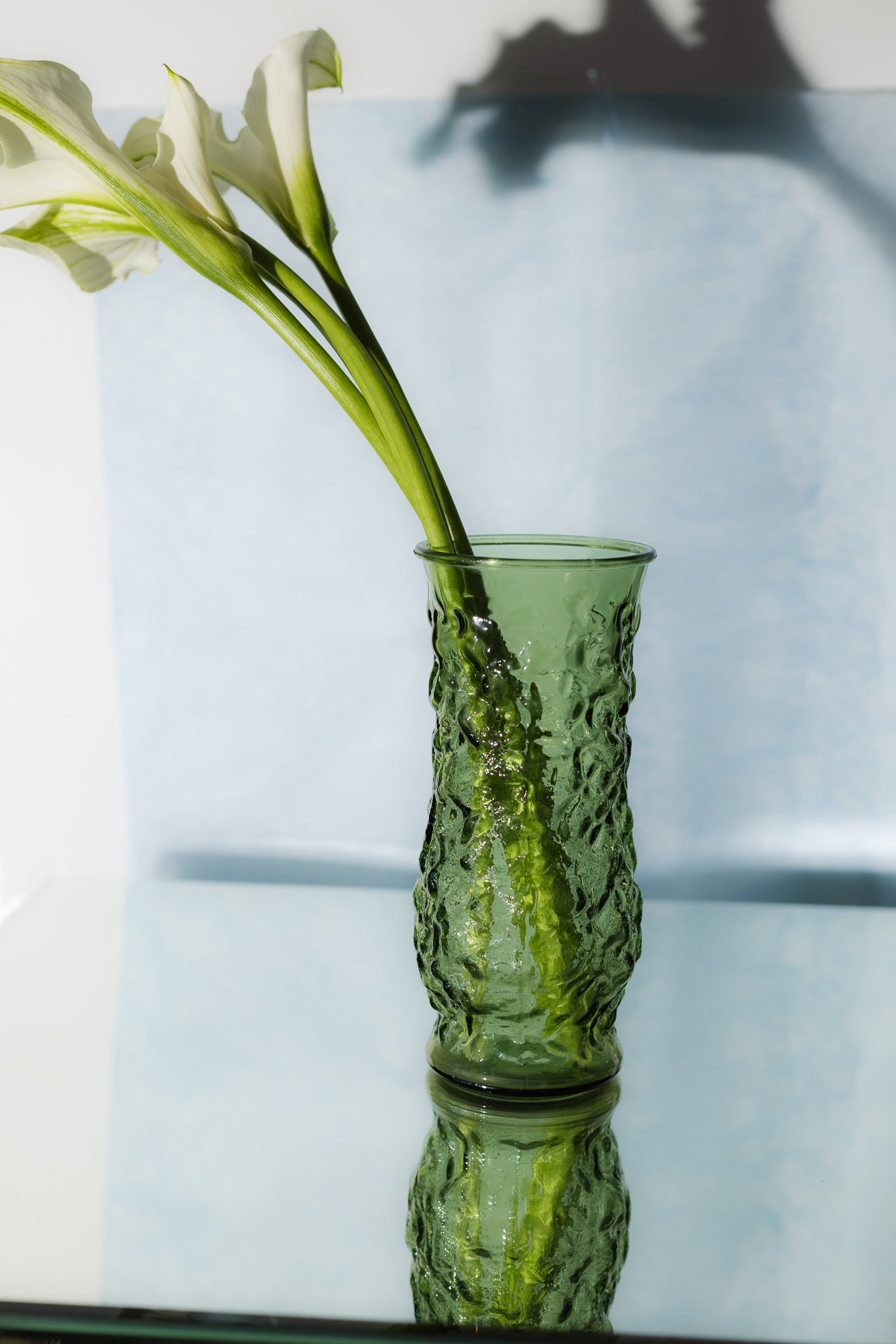 Le vase "Réflection" & bouquet floral