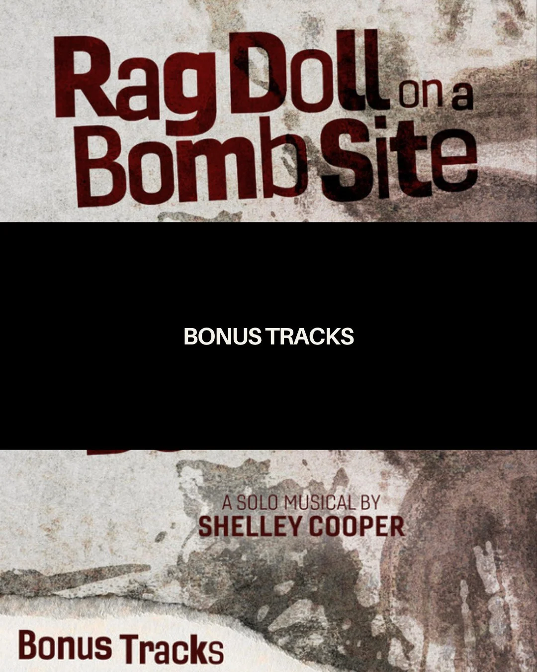 Bonus Tracks are LIVE! 🥳 You can listen anywhere you listen to your music! SWIPE ➡️ to hear some previews of the new tracks! ⁠
⁠
Thank you for the support! 🥰⁠
⁠
⁠
⁠
#bonustracks #ragdollonabombsite #newmusic #musicals #broadway #offbroadwayplay #th