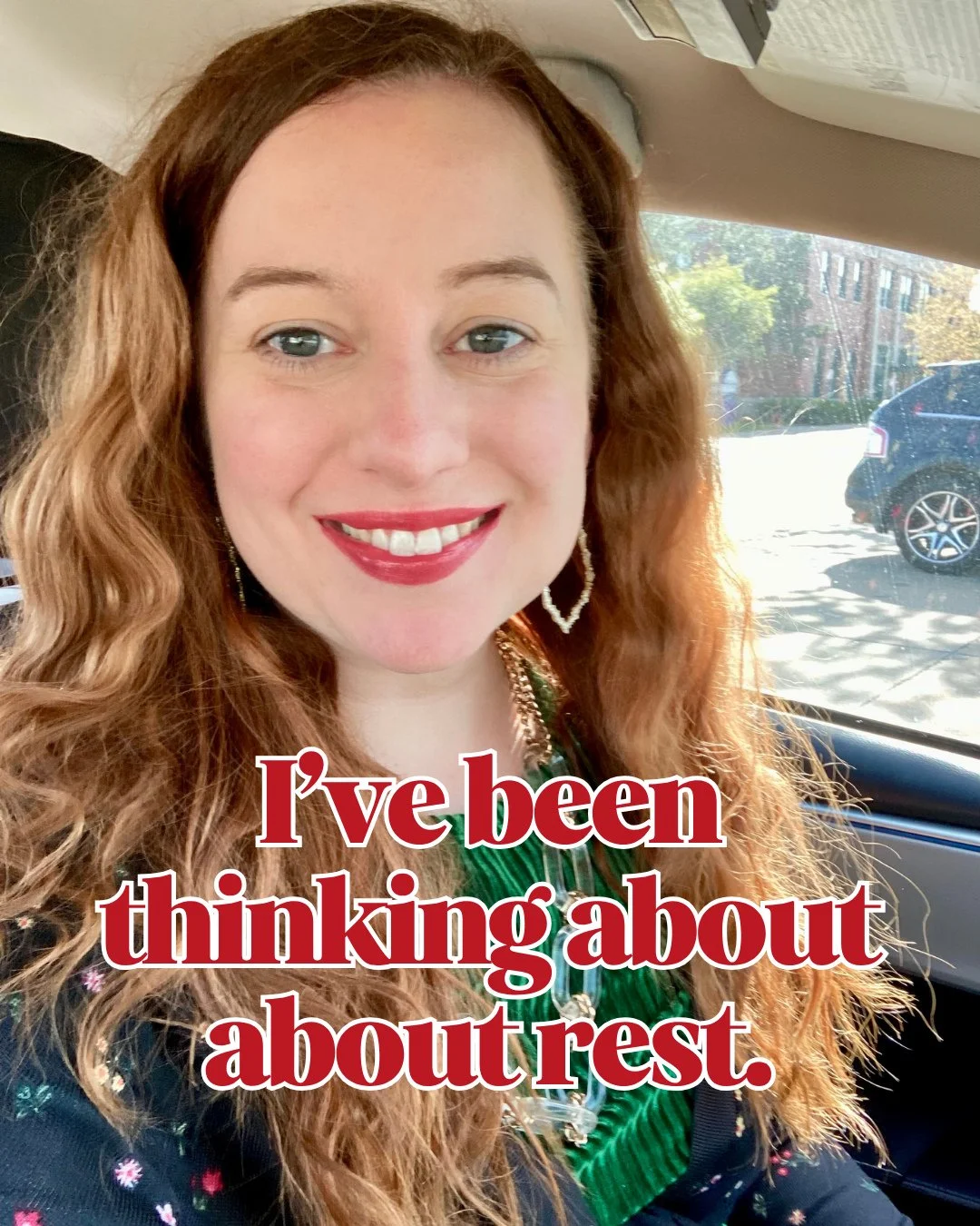 Rest is productive. REST is productive. Rest IS productive. Rest is PRODUCTIVE. However you want to say it this is a lesson I keeping needing to unlearn then relearn &amp; then rinse &amp; repeat.⁠
⁠
👉🏻 If you needed to hear this too, hopefully thi