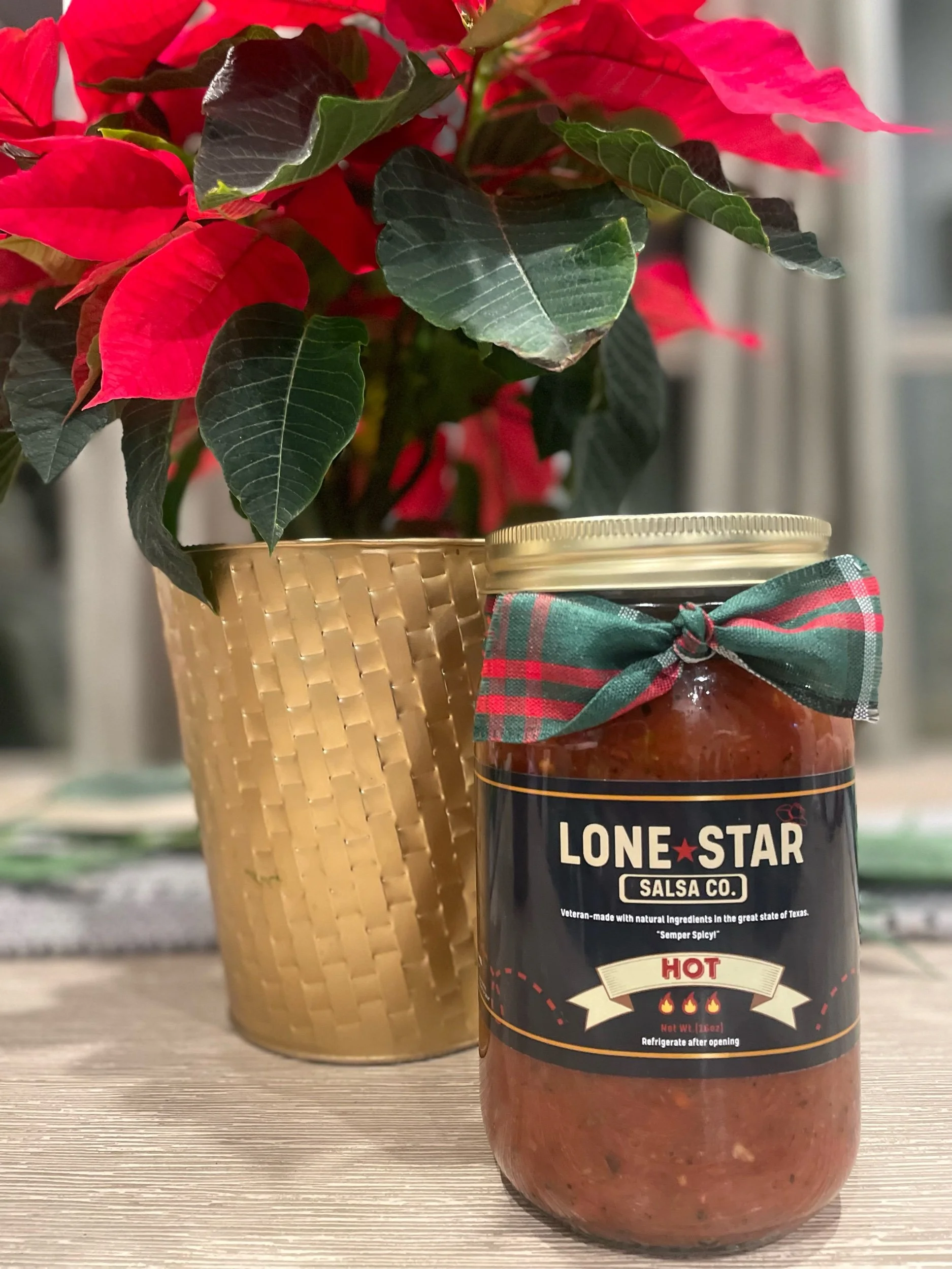 HOT Salsa - 32oz Party Jar