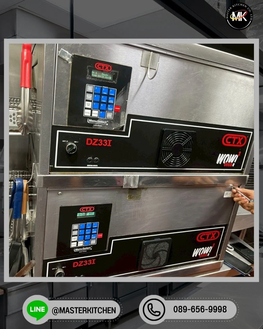 มาสเตอร์ คิทเช่น จำกัด ขอขอบคุณลูกค้าที่ไว้วางใจ ให้เราได้เข้าซ่อมแซมเครื่องครัวของคุณที่ Seacon Bangkae 📌🚗✨

โจทย์ของเราวันนี้ คือ เตาย่าง (เตาล่าง TR) อุณหภูมิผิดปกติ ไม่ได้มาตรฐานในการใช้ย่าง ทางช่างเราไม่รอช้าได้เข้าไปซ่อมแซม และเปลี่ยนอะไหล่ให