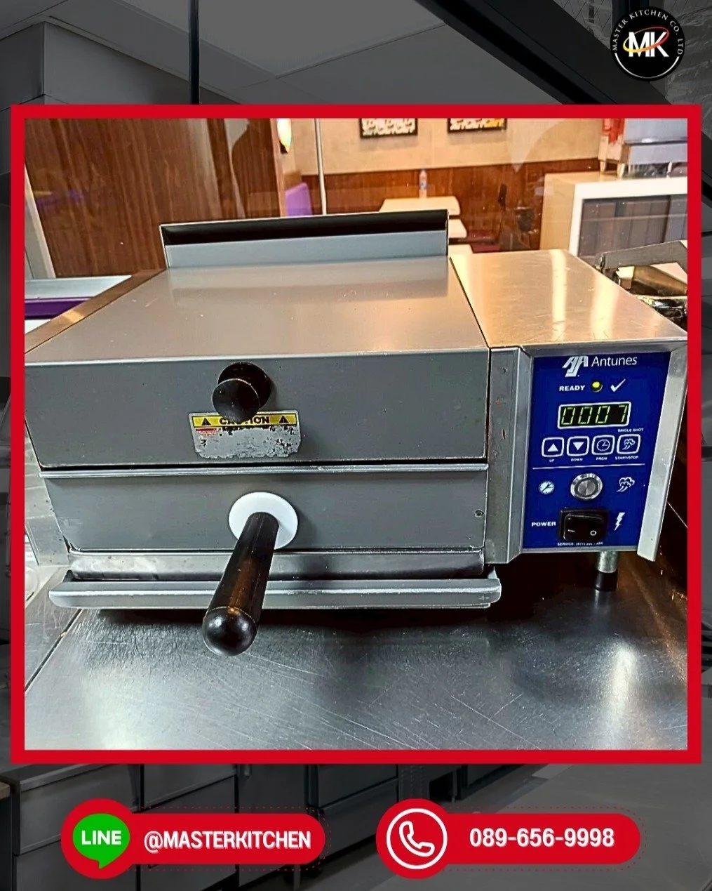 มาสเตอร์ คิทเช่น จำกัด ขอขอบคุณลูกค้าที่ไว้วางใจ ให้เราได้เข้าซ่อมแซมเครื่องครัวของคุณที่ Taco Bell Little Walk Krungthep Kree 📌🚗✨

โจทย์ของเราวันนี้ คือ เครื่องsteam cheese สวิตซ์เปิดปิดใช้งานไม่ได้ ทางช่างเราไม่รอช้าได้เข้าไปซ่อมแซม และเปลี่ยนอะไ