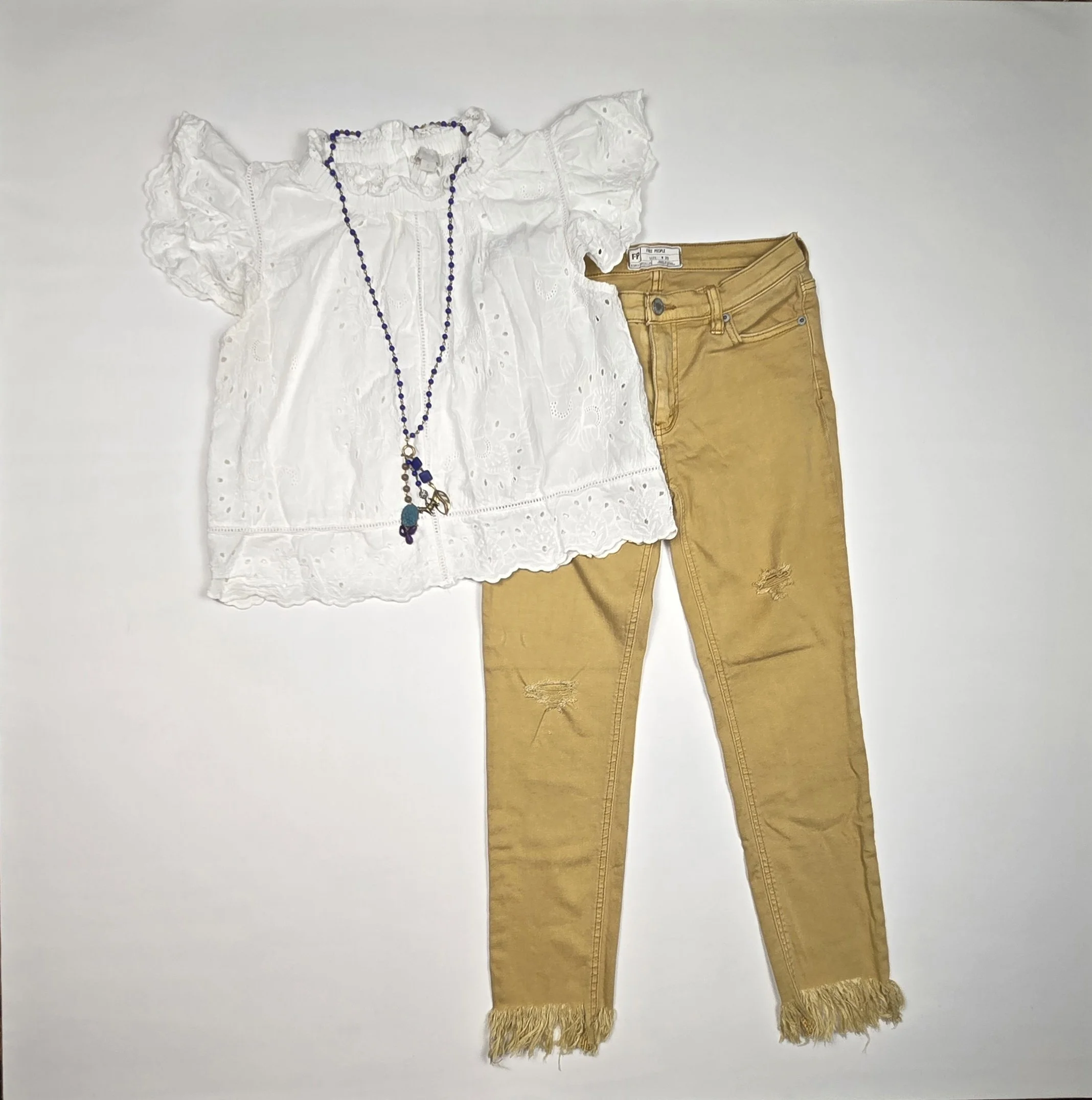 Chic Whimsy Eyelet Blouse