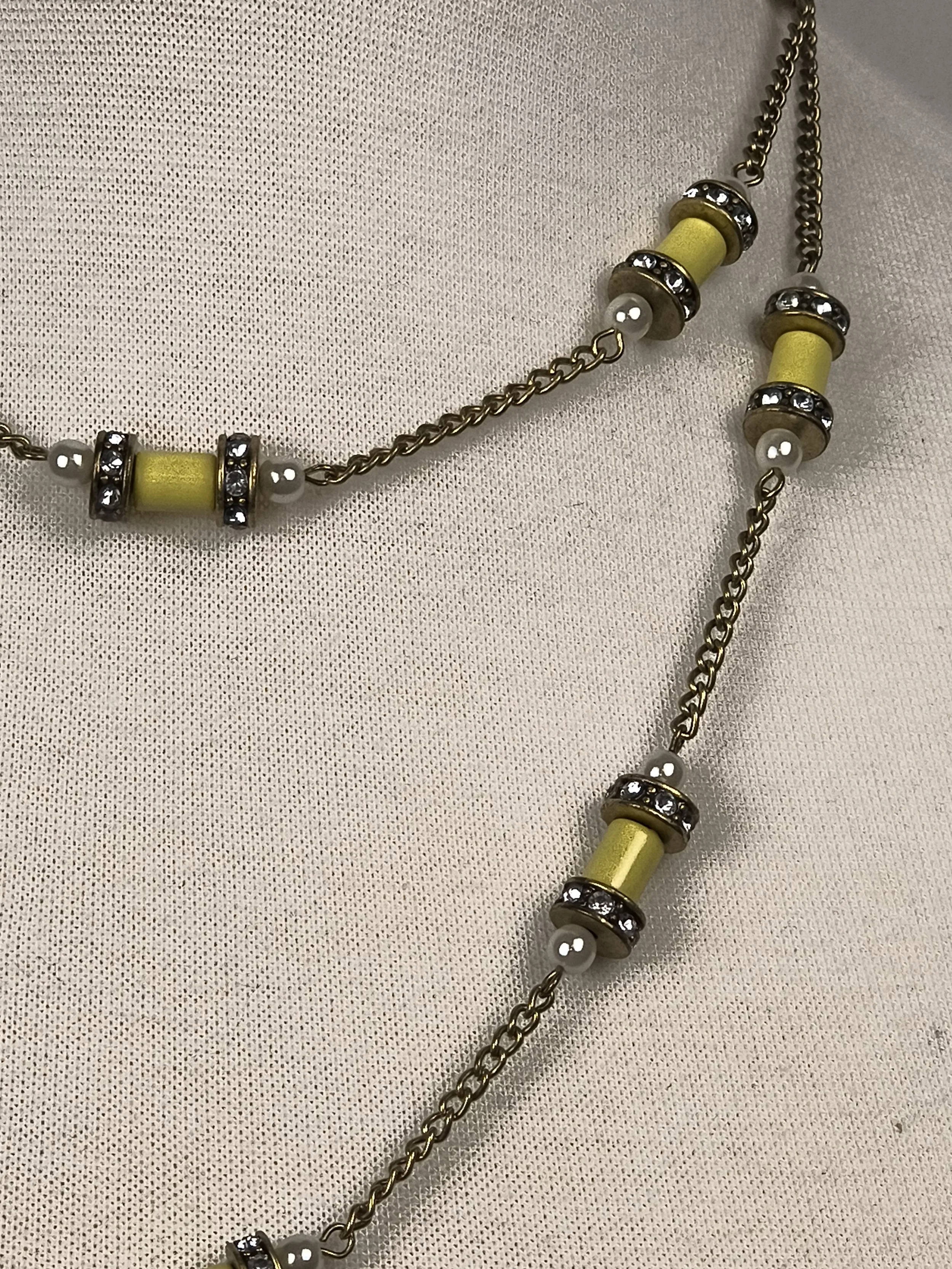 Sunlit Sparkle Bronze Necklace