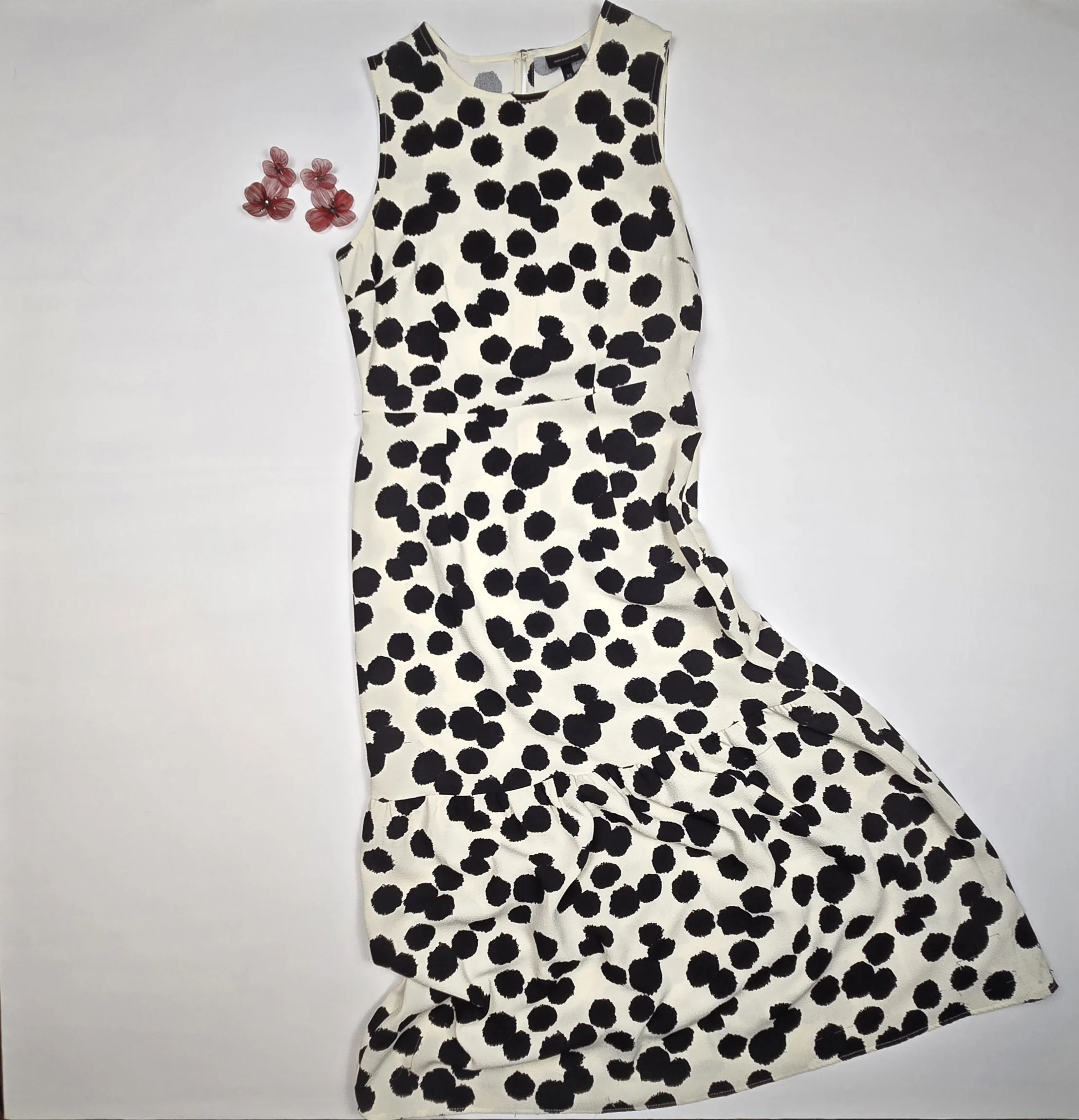 Spotlight Chic: Mermaid Polka Dot Dress
