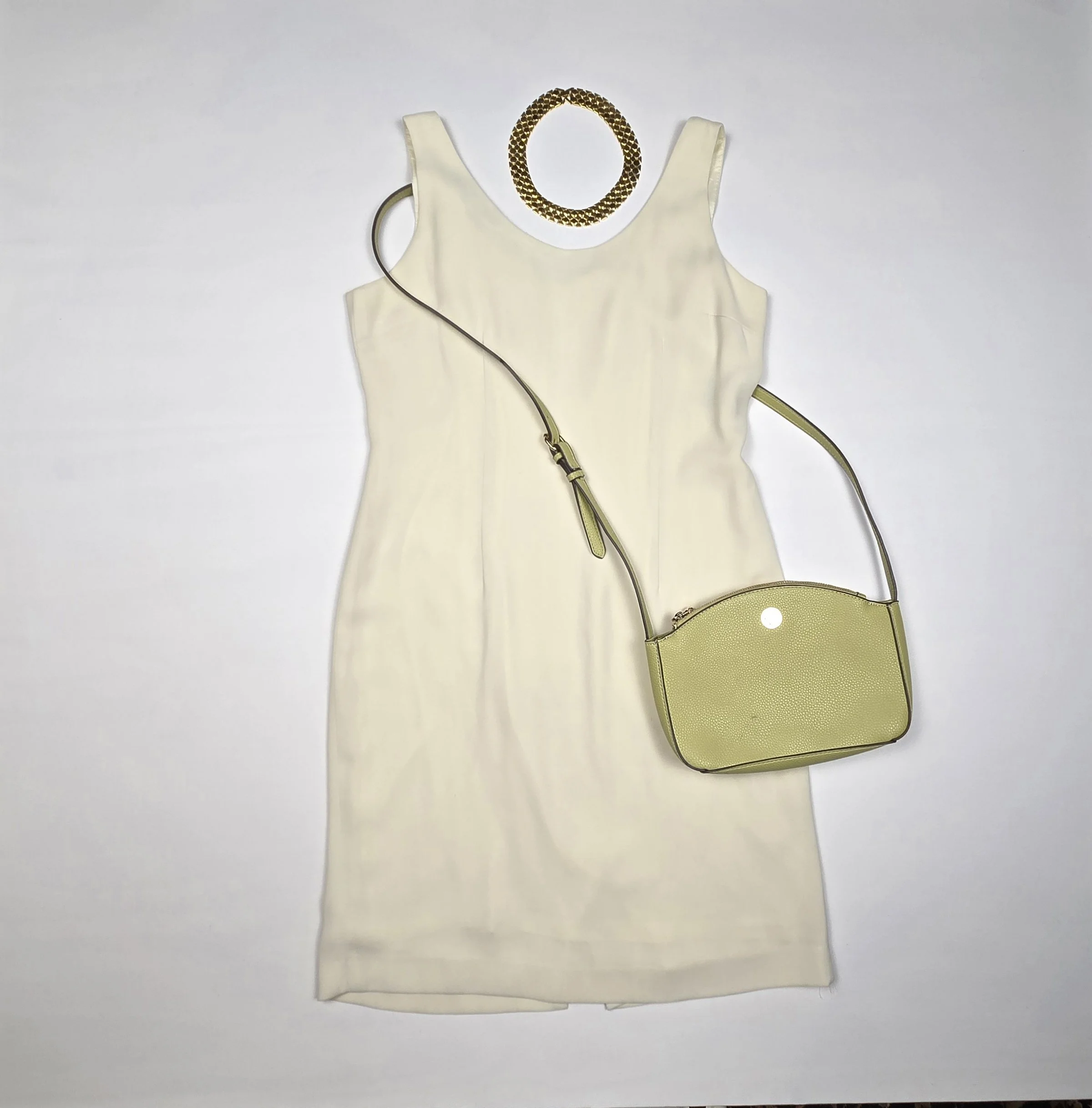Ann Klein Sage Green Chic Shoulder Bag