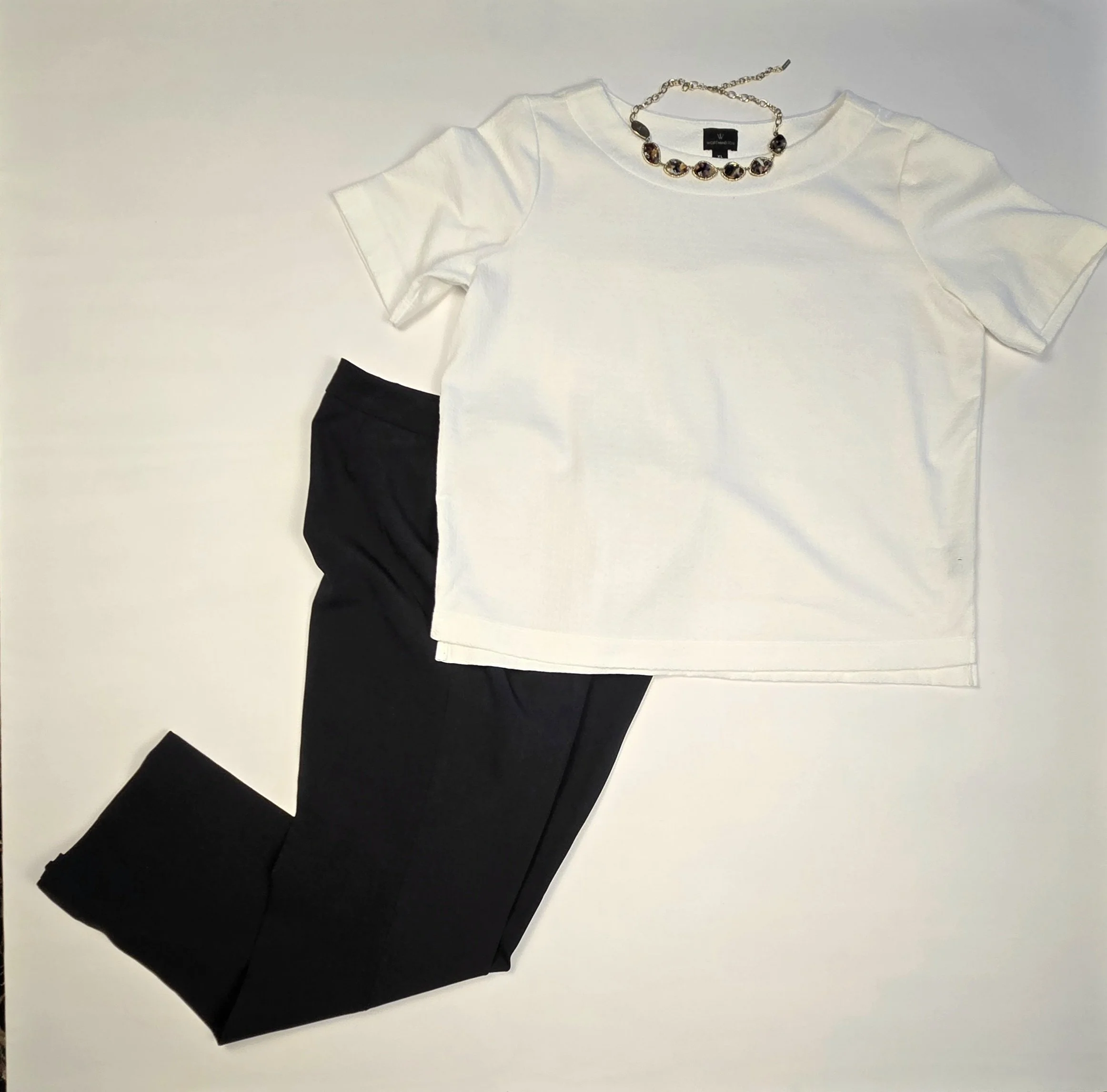 Kasper Chic Black Trousers - Size 10