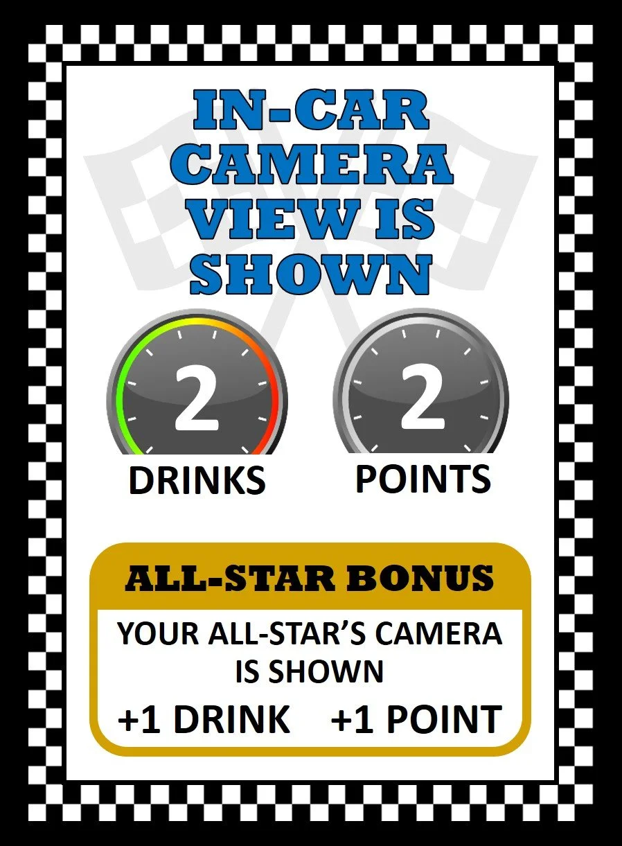 Image of the in-car camera view is shown card