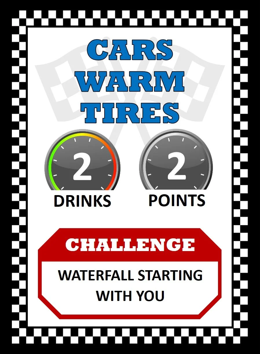 Image of the cars warm tires card