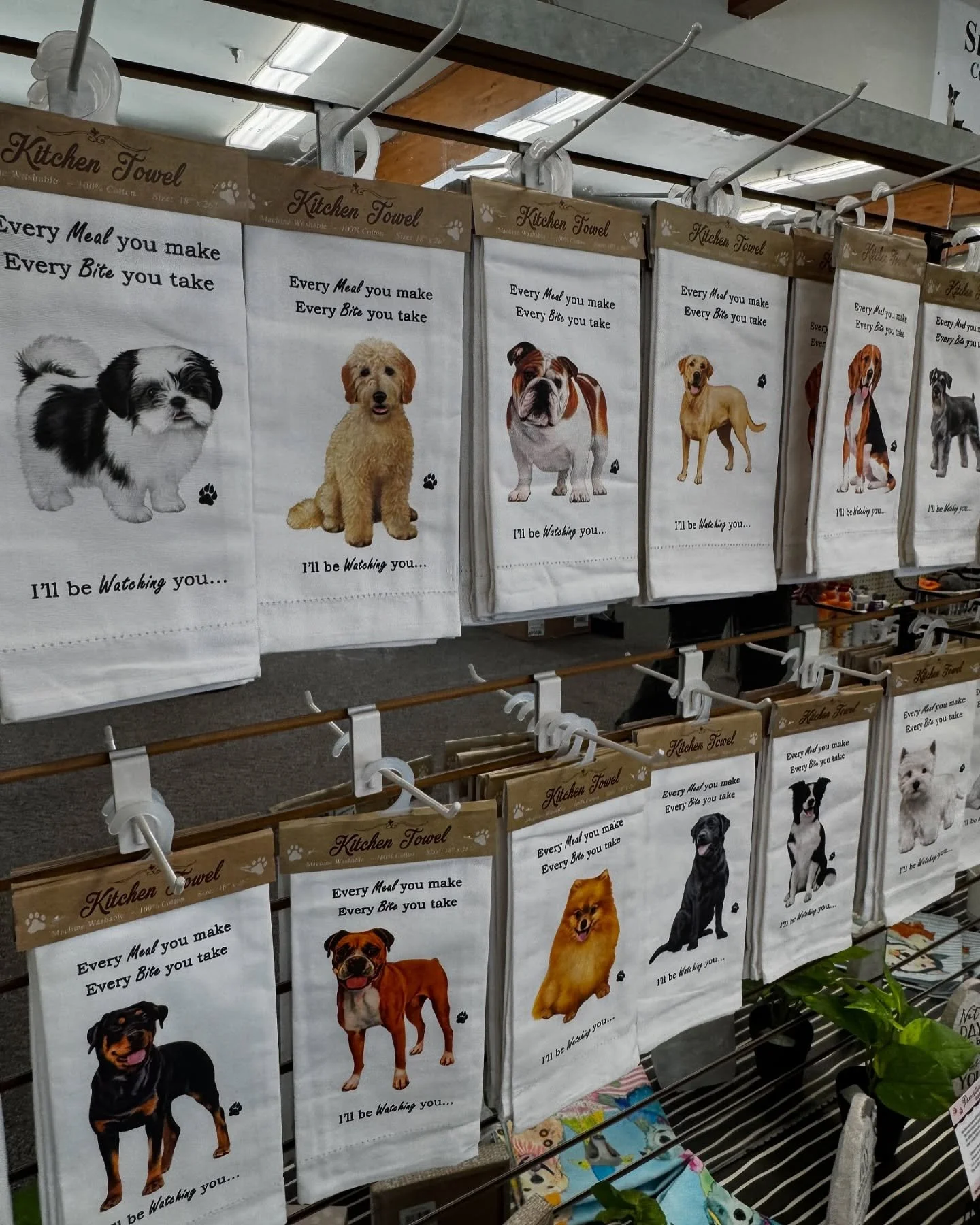 We are watching you. 👀 

Check out these cute kitchen towels ft. your furry friends.

#sainthelena #smallbusiness #local #localbusiness