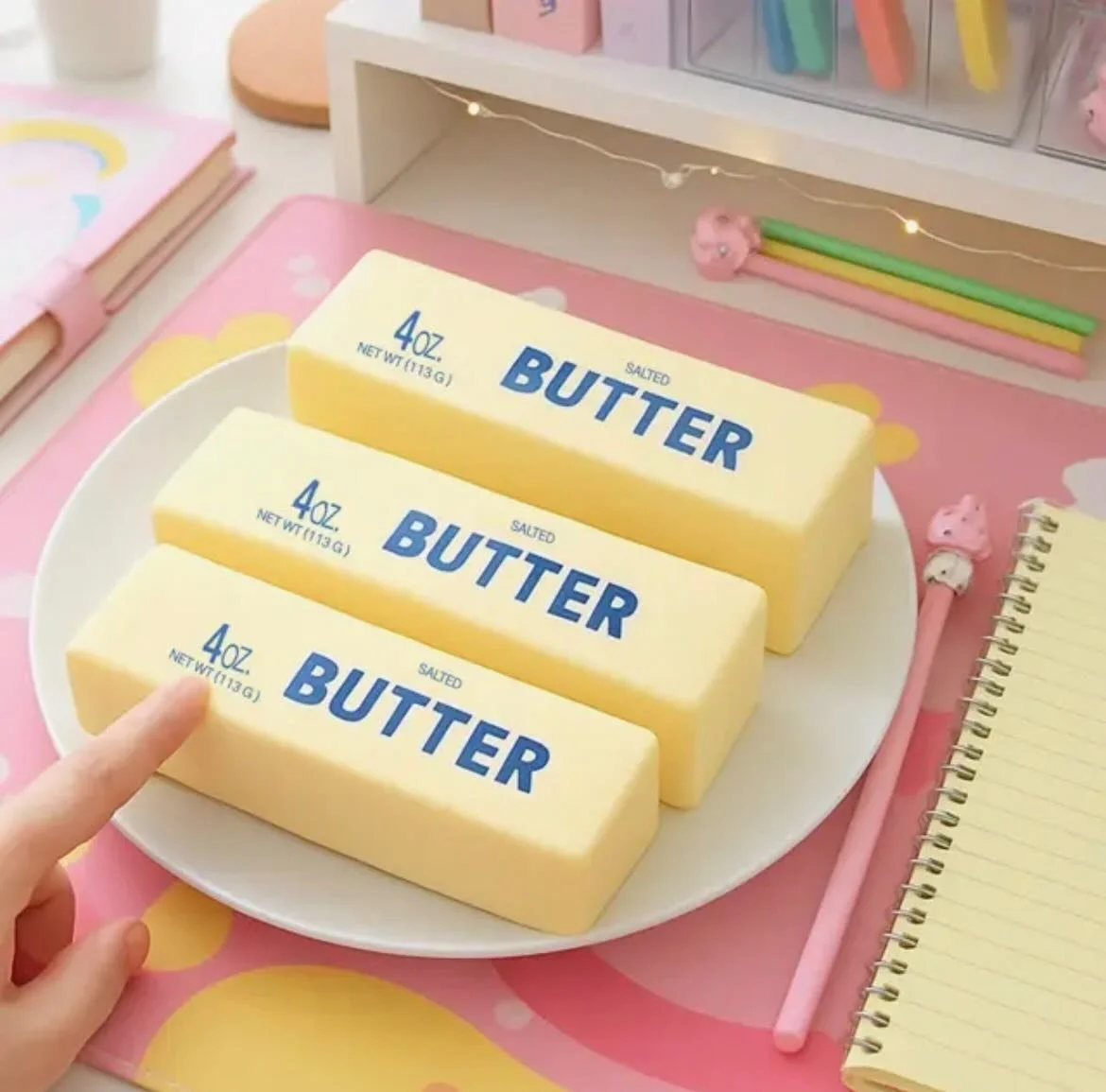 Yeah, we have the butter squishies. You&rsquo;re welcome. 🧈✨#ButterSquishy #ToyTrend #LocalPharmacy #sthelenapharmacy