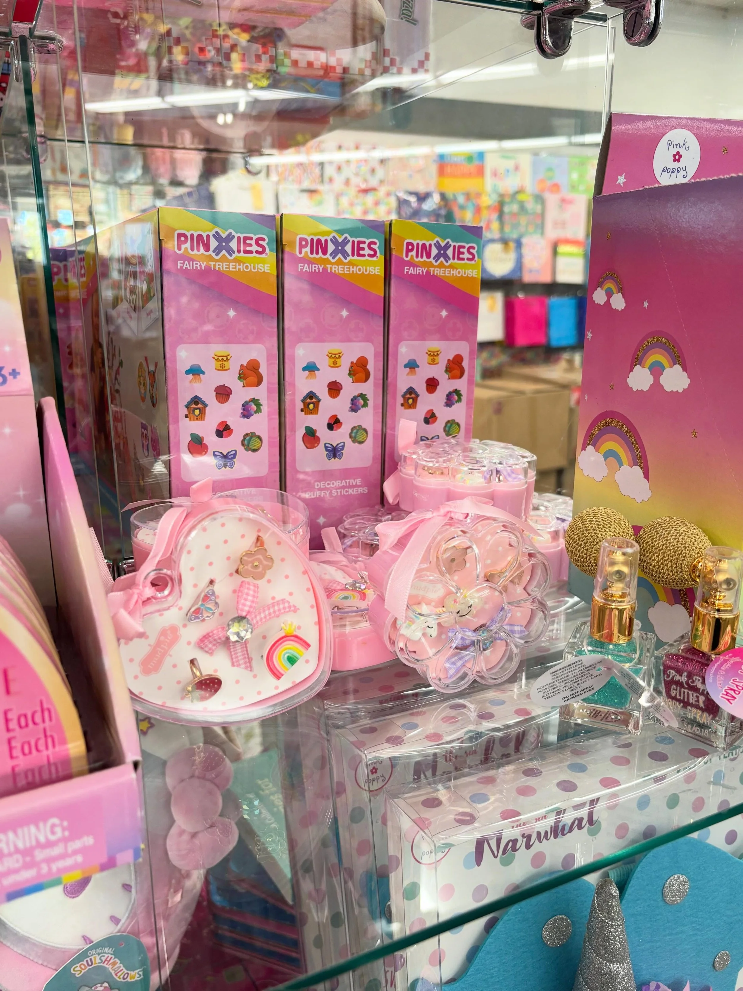 New goodies just landed! 

Light-up slap bracelets in flowers, unicorns, sports and monster trucks, plus sparkly ring sets. 

Perfect for birthday gifts or a little &ldquo;just because&rdquo; treat. Stop by and pick your favorite before they&rsquo;re