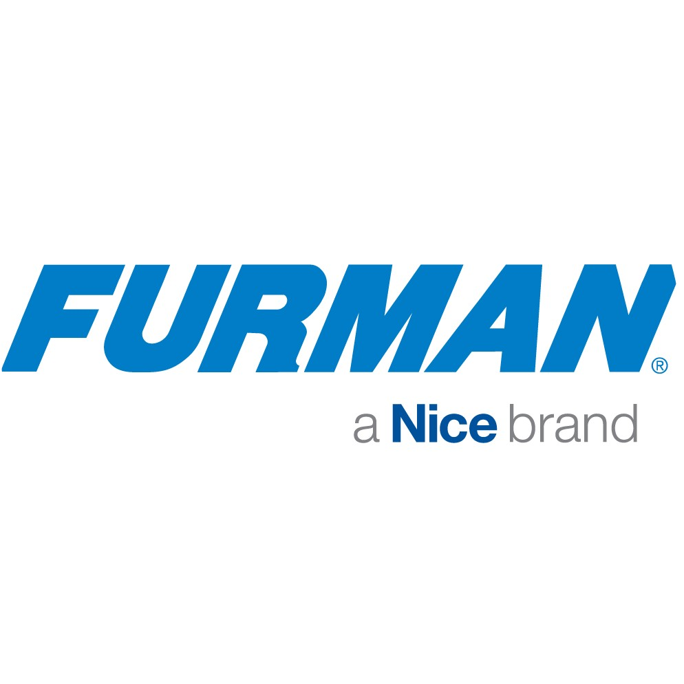 Furman logo with the tagline "a Nice brand" in blue and gray text on a white background.