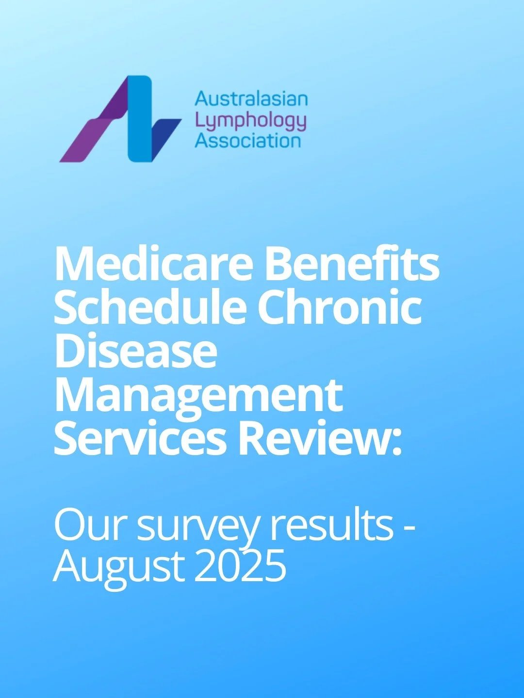 MBS Chronic Disease Management Services Review: Key Survey Findings at a Glance

Thank you to everyone who contributed to our MBS survey. Your insights, both as people living with lymphoedema and as allied health practitioners, have been invaluable.
