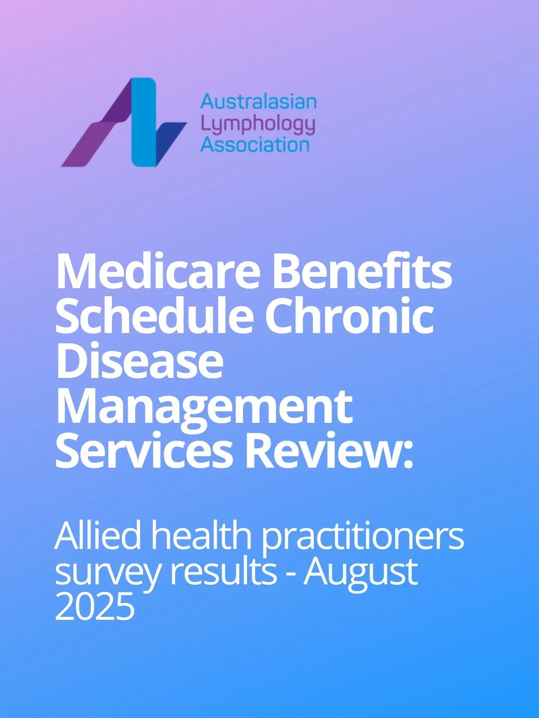 Today we&rsquo;re sharing key insights from Survey 2 of our Medicare Benefits Schedule (MBS) Chronic Disease Management Services Review - this time from the perspective of Allied Health Practitioners.

Our aim remains the same: to understand how the 