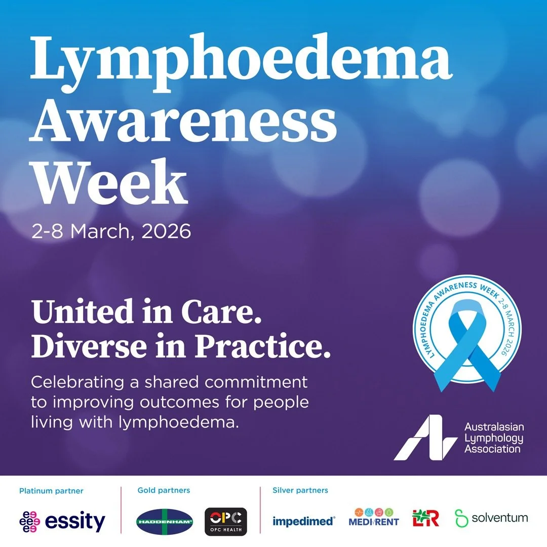 We gratefully acknowledge the corporate partners who support the work of the Australasian Lymphology Association.

Their partnership plays an important role in strengthening education, advancing clinical practice, and supporting the broader lymphatic