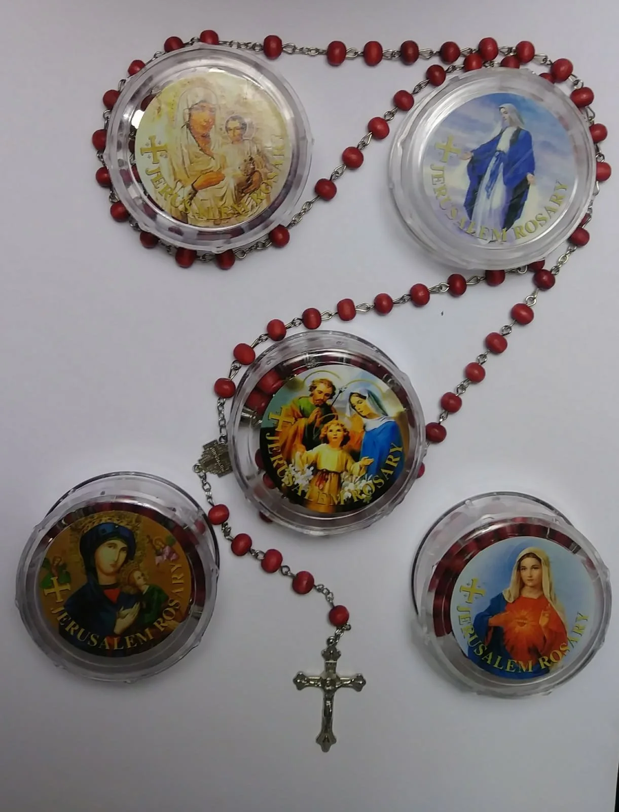 Rose Scented Wooden Rosaries From Jesusalem